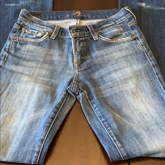 Classic 7 for all mankind Flare Jeans 👖 - Picture 2 of 14